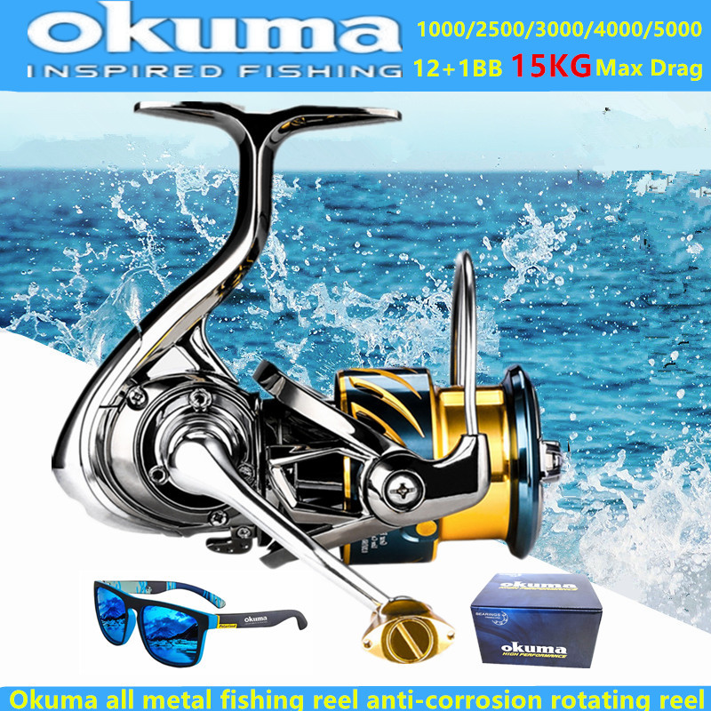 Abu Garcia Reel Max - Carretilha de Pesca Okuma All Metal