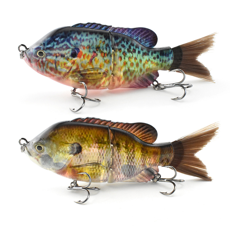 Fishing Lure Swimbait - Isca Plástica Biônica de Duas Seções