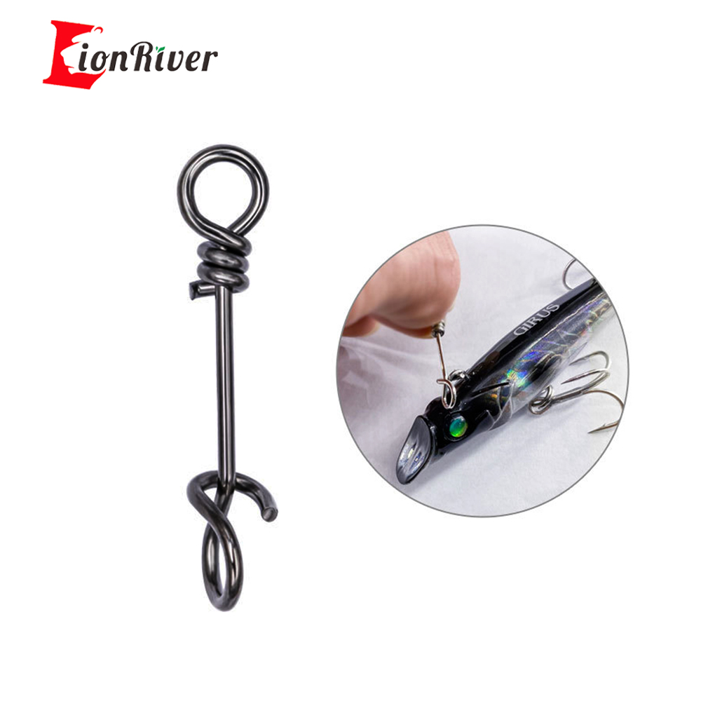 Fishing Lure Accessories - Lionriver 100 pçs clipes de mola