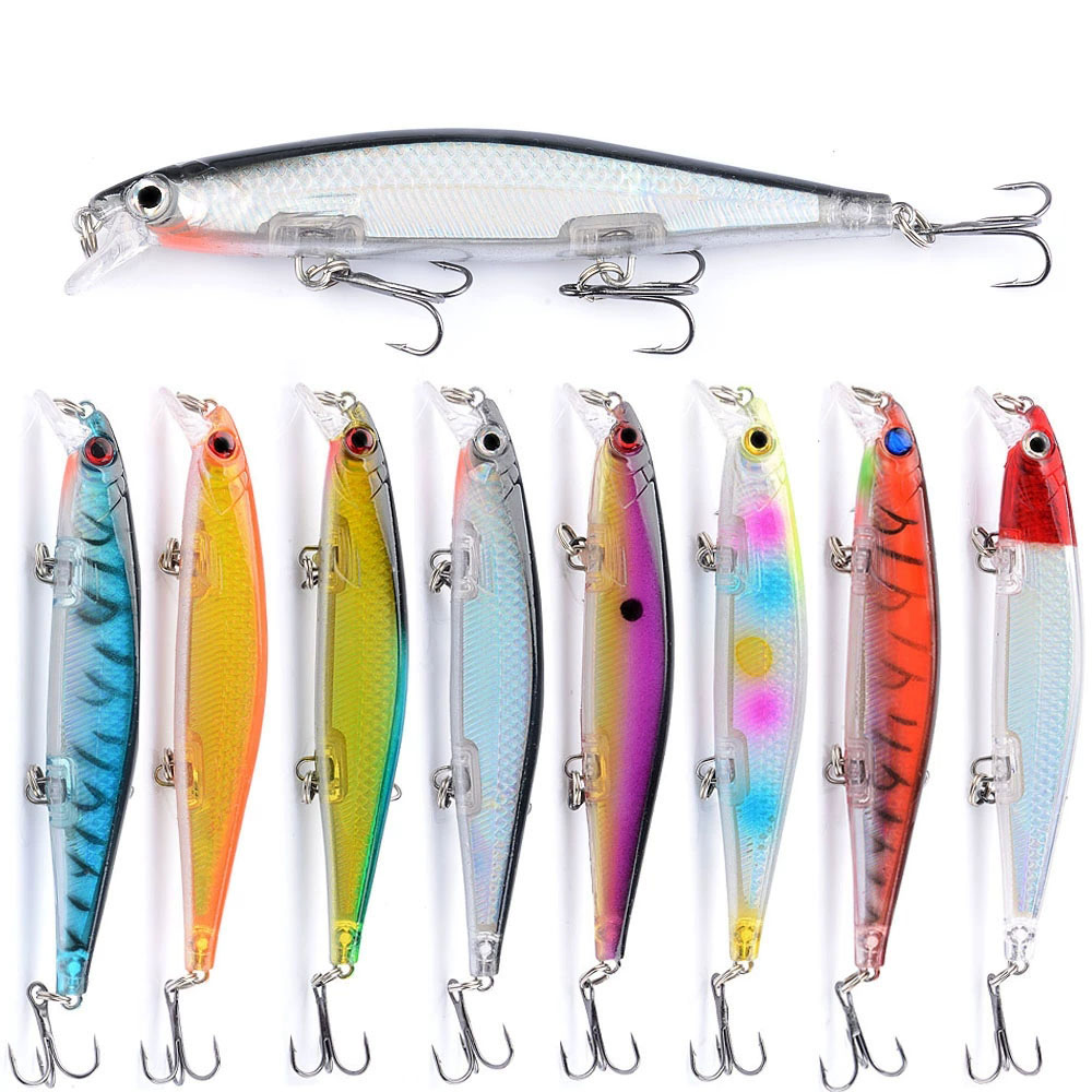 Fishing Lure Jerkbait - 1pc laser afundando minnow isca de