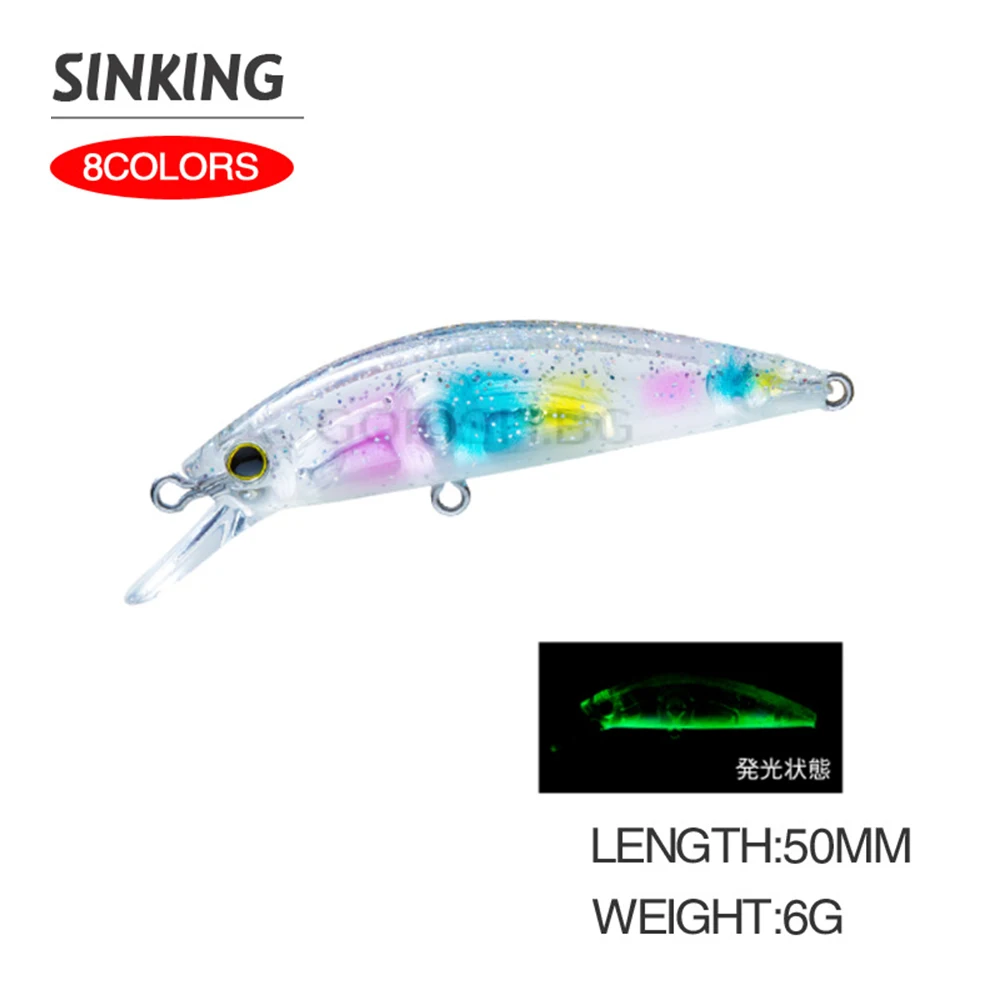 Fishing Lure Jerkbait - 5cm 6g isca de pesca hardcore