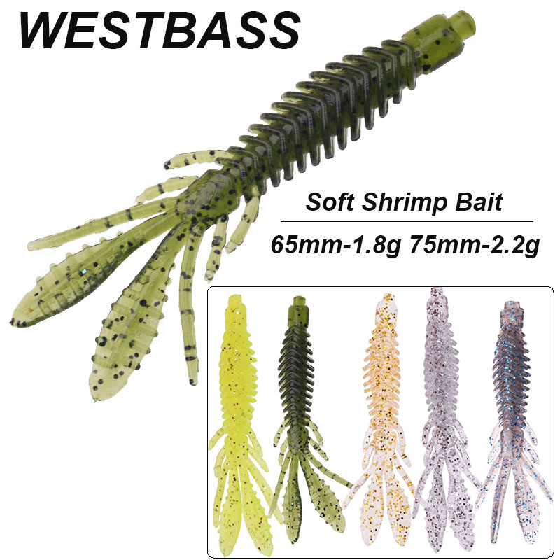 Fishing Lure Spinnerbait - Westbass 5 pçs iscas de larva