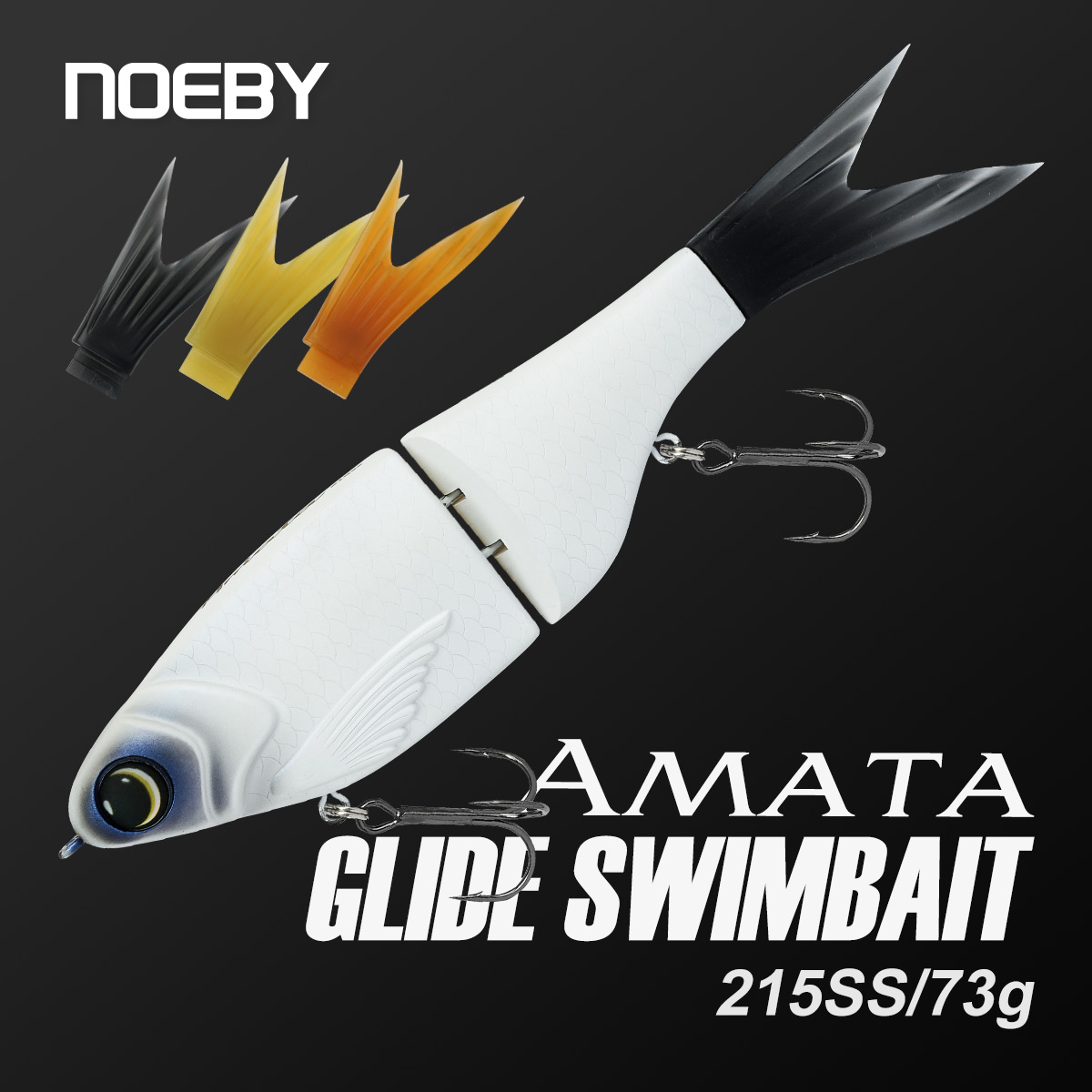 Fishing Lure Swimbait - Noeby 215mm 73gAmata Glide Swimbait Isca