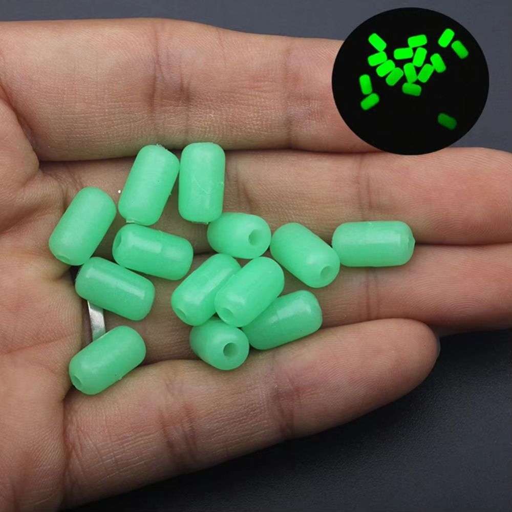 Fishing Lure Soft Plastic - 100 pçs/saco luminoso pesca macio flutua