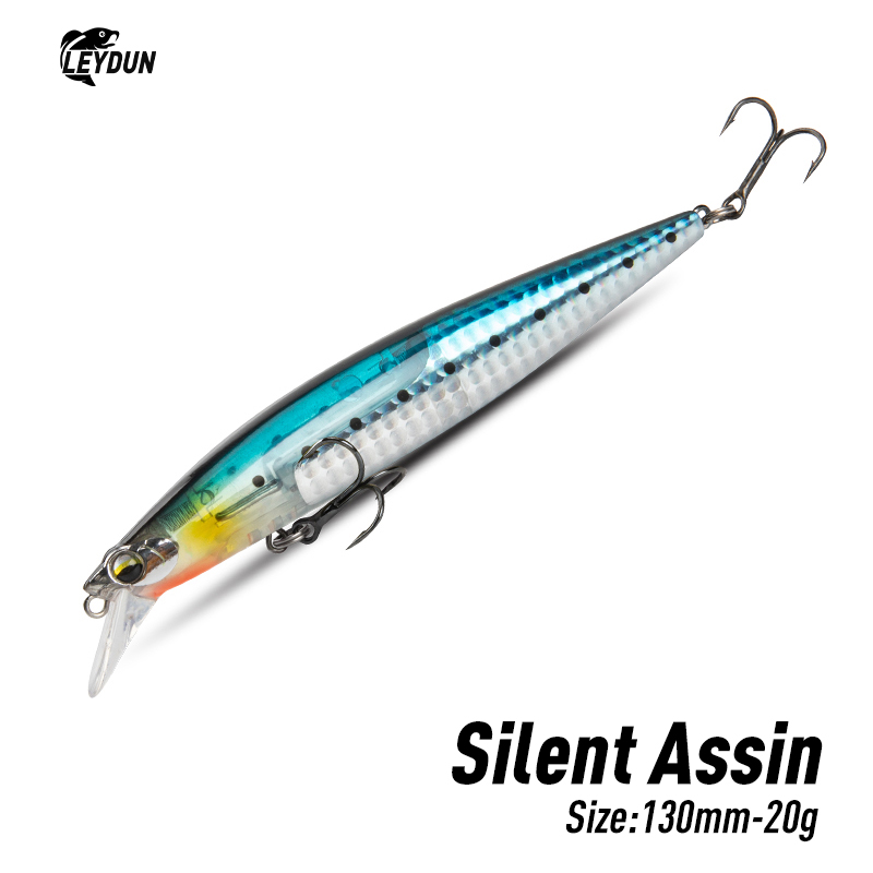 Fishing Lure Blade Bait - Iscas Artificiais Flutuantes LEYDUN para Robalo