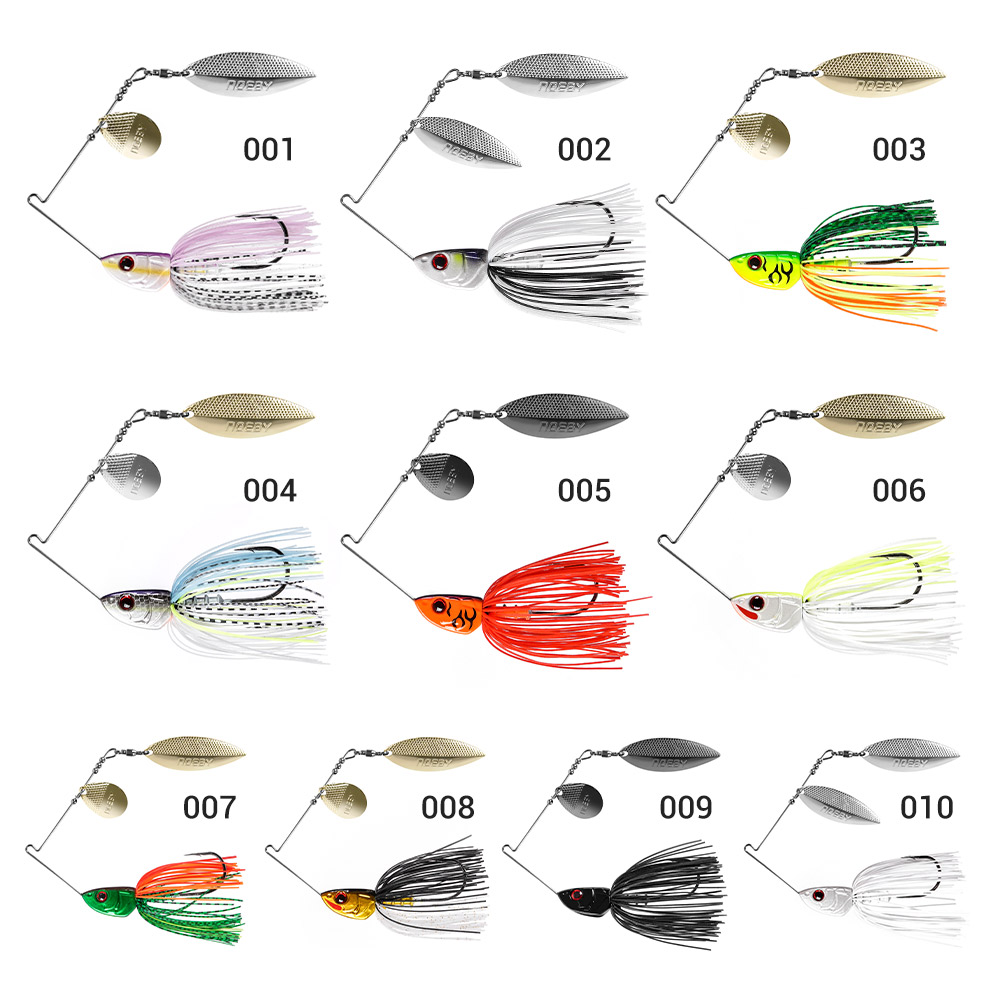 Noeby spinnerbait 10.5g 14g 21 - Fishing Lure Blade Bait avaliação e preço