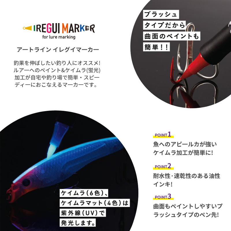 Nova Caneta de Tinta Fluoresce - Fishing Lure Soft Plastic avaliação e preço