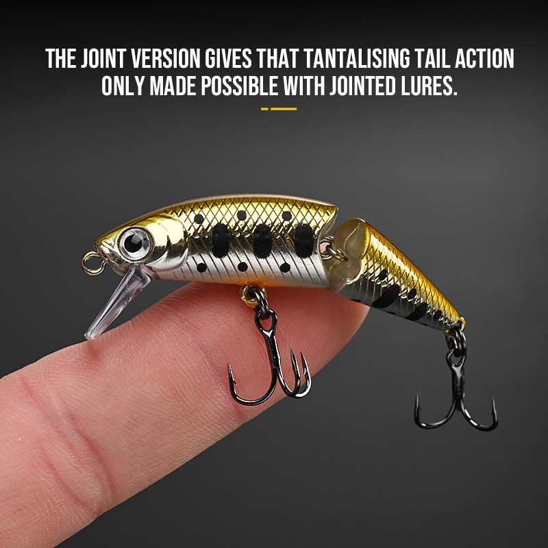 BLUX DR. Minnow Joint 50S Swim - Fishing Lure Spinnerbait avaliação e preço
