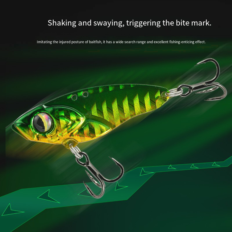 Isca Artificial Metálica VIB c - Fishing Lure Blade Bait avaliação e preço
