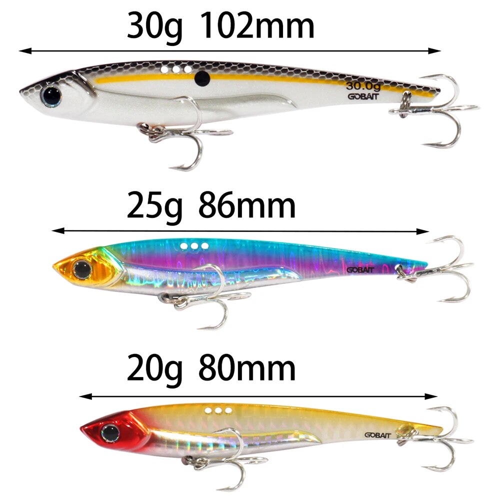 Goabatit vib isca de pesca 20g - Fishing Lure Blade Bait avaliação e preço