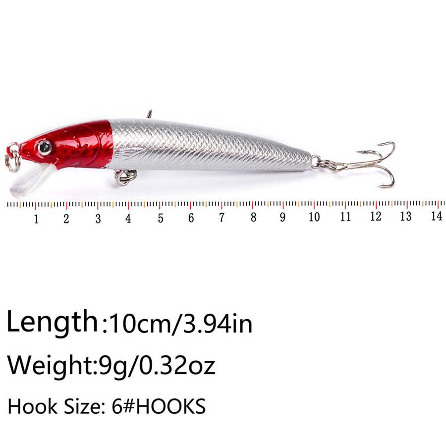 10 pçs jerkbait minnow swimbai - Fishing Lure Jerkbait avaliação e preço