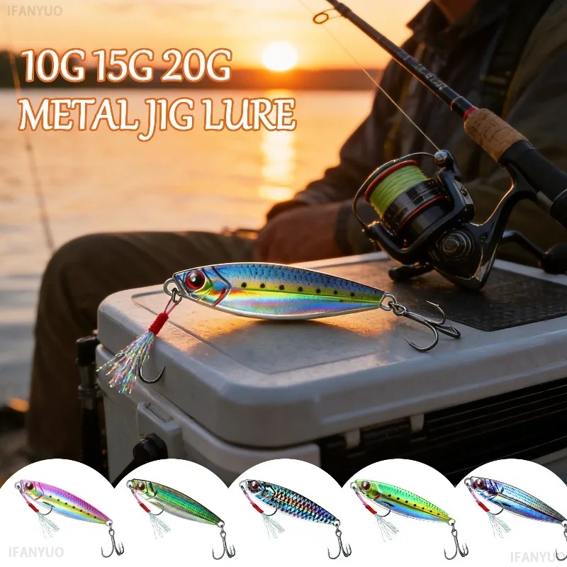 Isca Artificial Metálica VIB I - Fishing Lure Blade Bait avaliação e preço