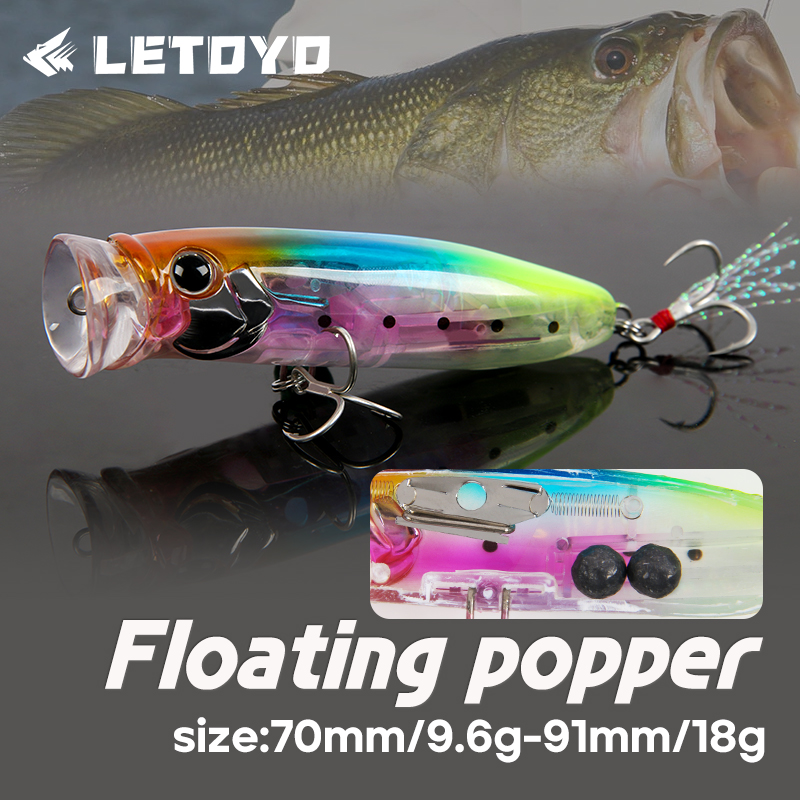 Isca de Pesca LETOYO 10g 18g F - Fishing Lure Blade Bait avaliação e preço