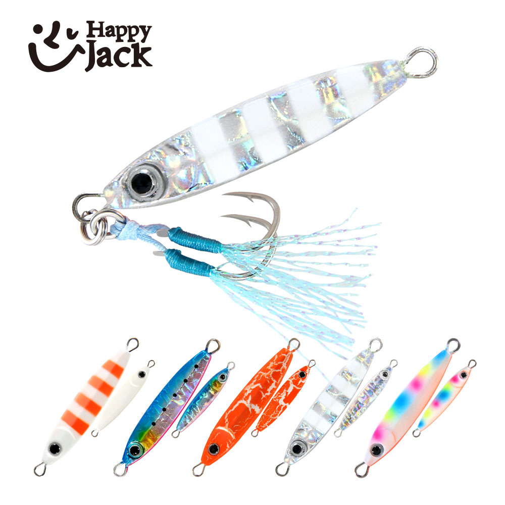 HAPPYJACK Isca de Pesca Tipo J - Fishing Lure Spoon avaliação e preço