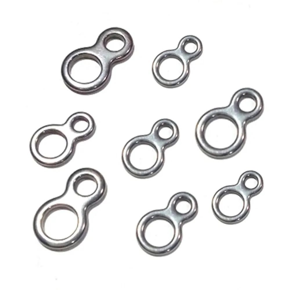 10 Peças Anéis Sólidos de Aço  - Fishing Lure Jig avaliação e preço