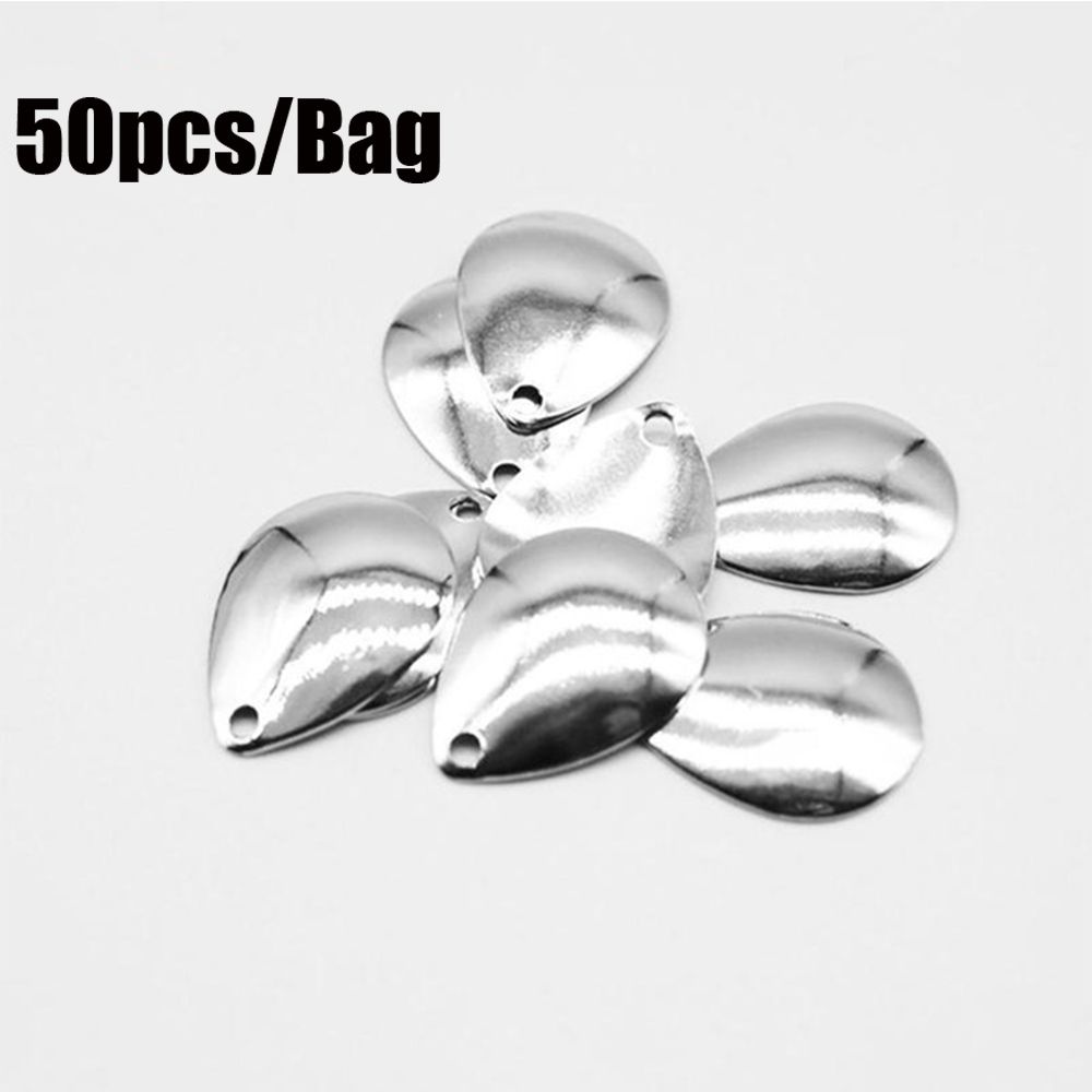 50 unidades de Iscas Artificia - Fishing Lure Spinner avaliação e preço