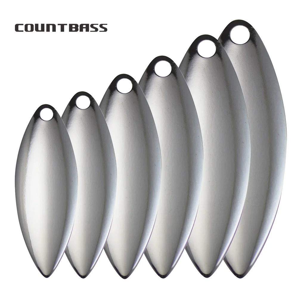 Countbass 50 peças tamanho 1-6 - Fishing Lure Spinnerbait avaliação e preço