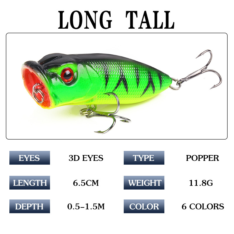 6 peças 6 cores (saco opp)/5 p - Fishing Lure Soft Plastic avaliação e preço