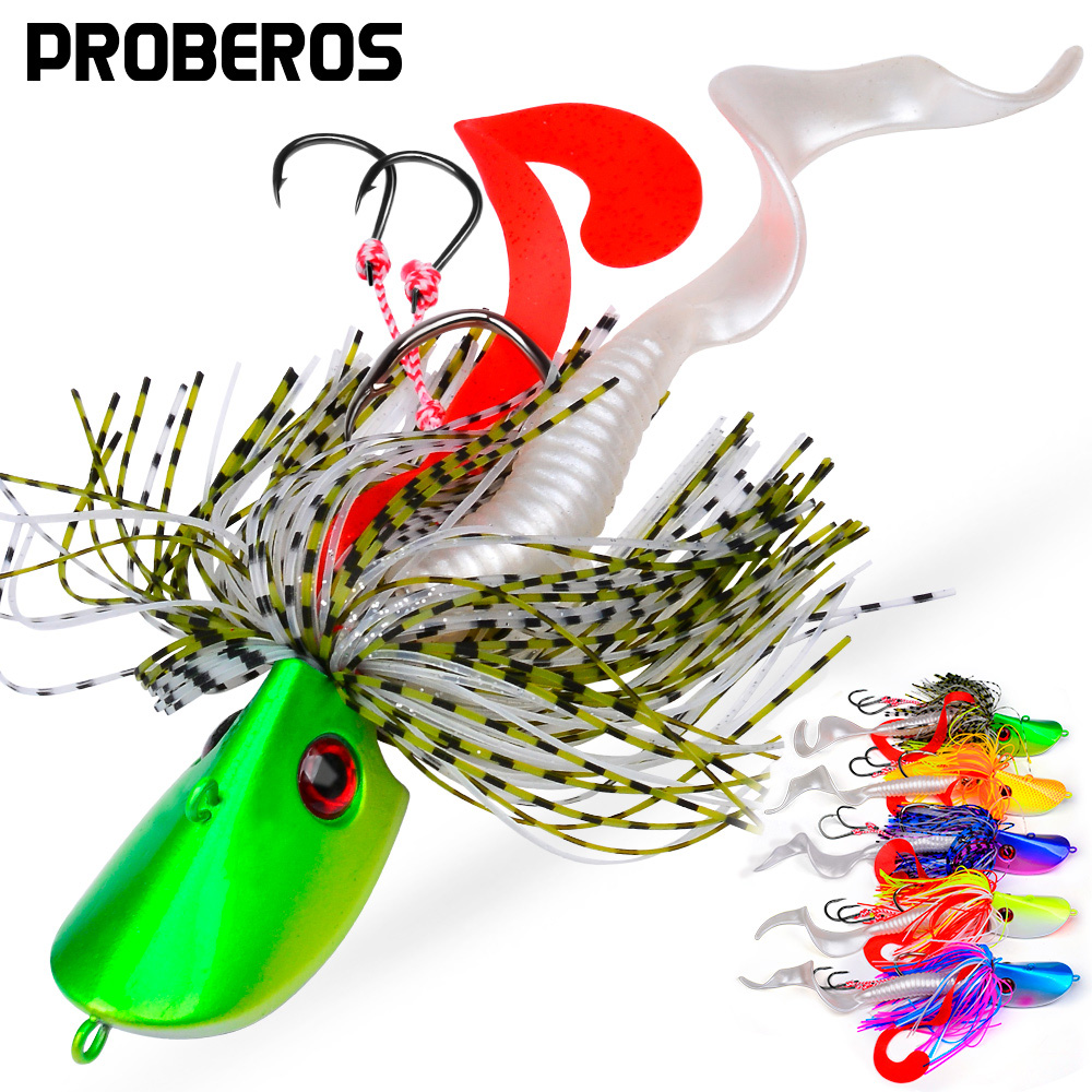 Proberos wobbler blackfish bai - Fishing Lure Blade Bait avaliação e preço