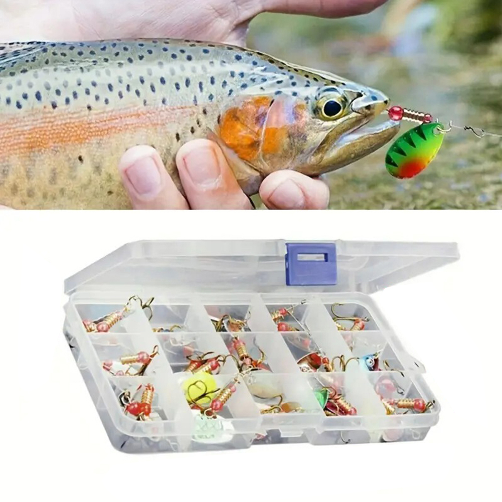 30 Iscas de Pesca Giratórias d - Fishing Lure Spinner avaliação e preço