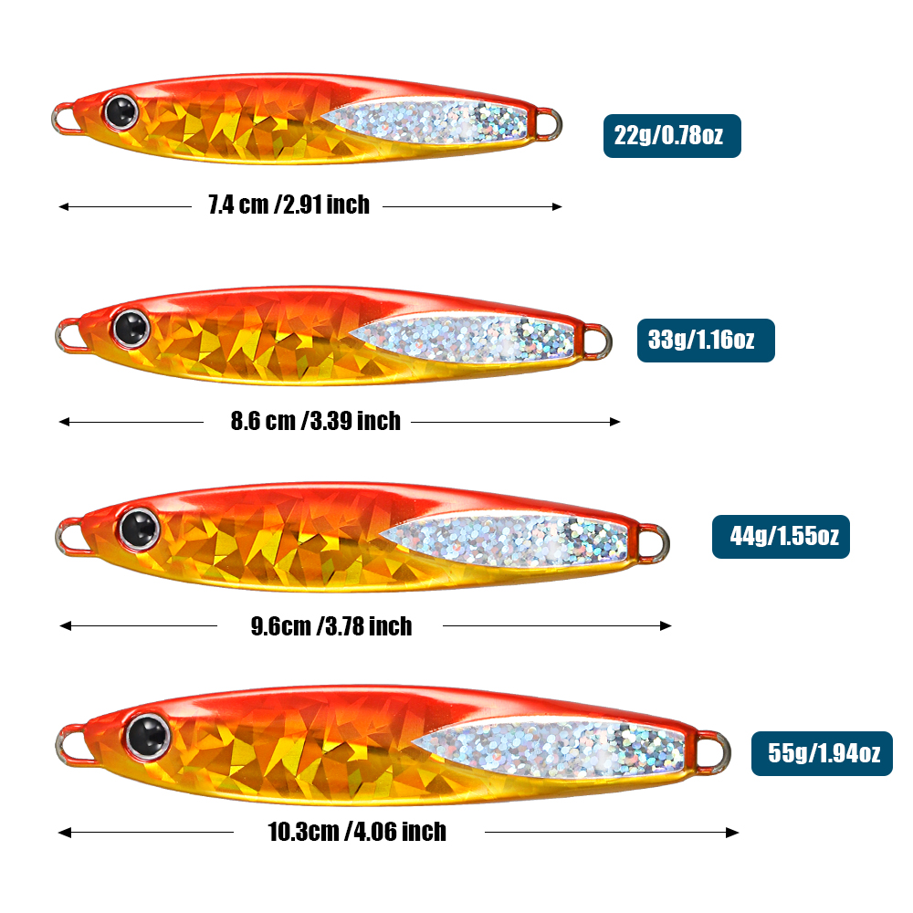 JIGGING PRO Leppa Jig 22g 33g  - Fishing Lure Buzzbait avaliação e preço