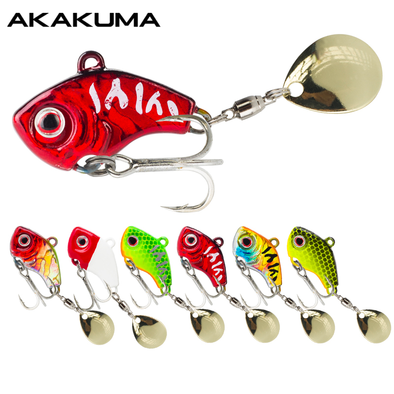 Conjunto de 6 Iscas Metálicas  - Fishing Lure Spinnerbait avaliação e preço
